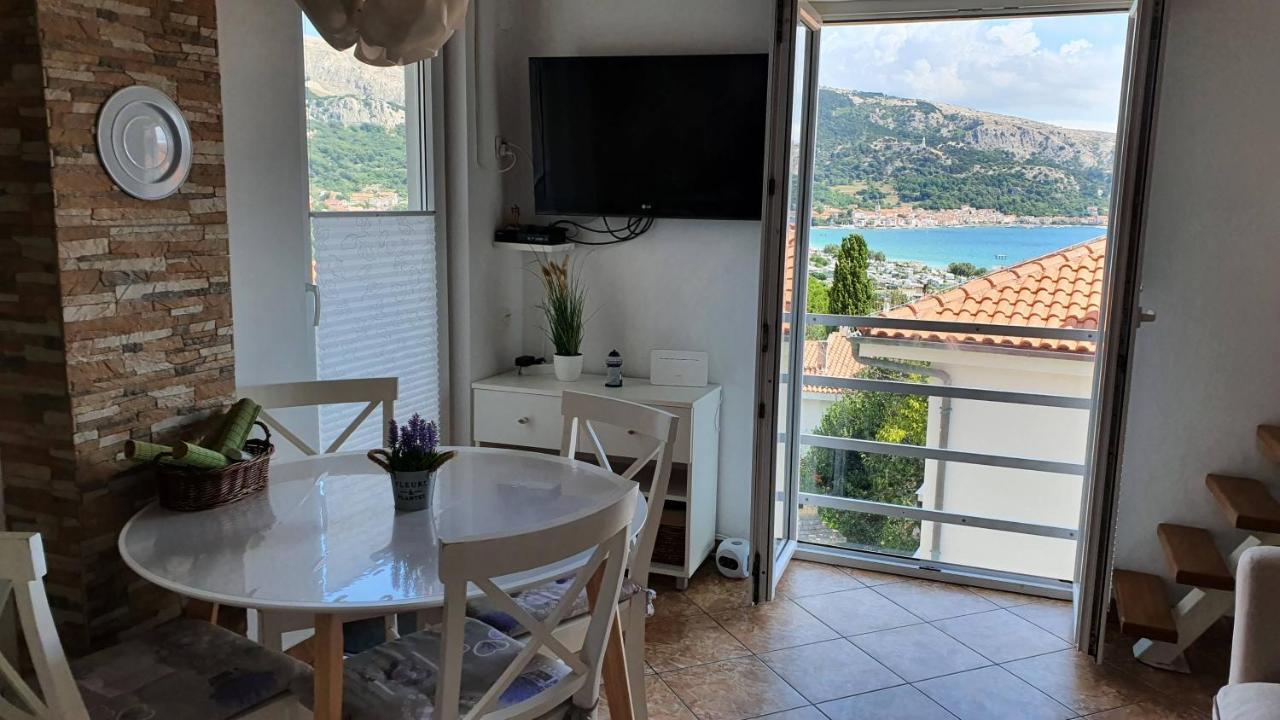 Apartment Helmut With Sea View Baška Zewnętrze zdjęcie