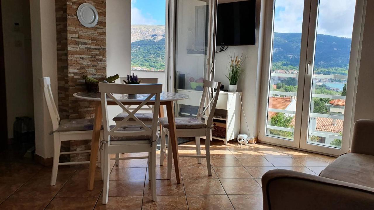 Apartment Helmut With Sea View Baška Zewnętrze zdjęcie