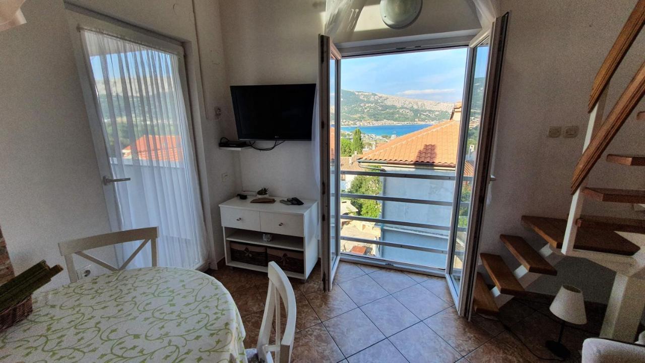 Apartment Helmut With Sea View Baška Zewnętrze zdjęcie