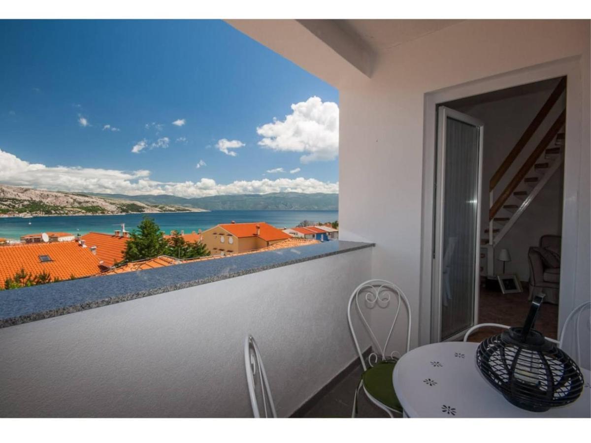 Apartment Helmut With Sea View Baška Zewnętrze zdjęcie